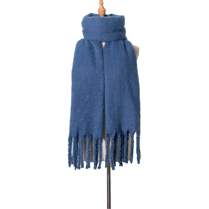 Thick Warm Tassel Shawl