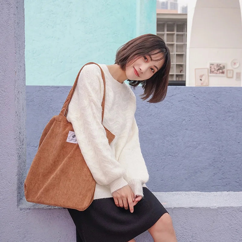 Soft Cloth Shoulder Bag