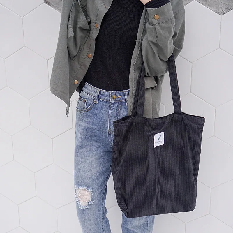 Soft Cloth Shoulder Bag