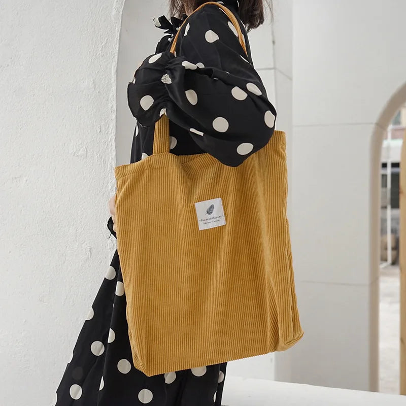 Soft Cloth Shoulder Bag