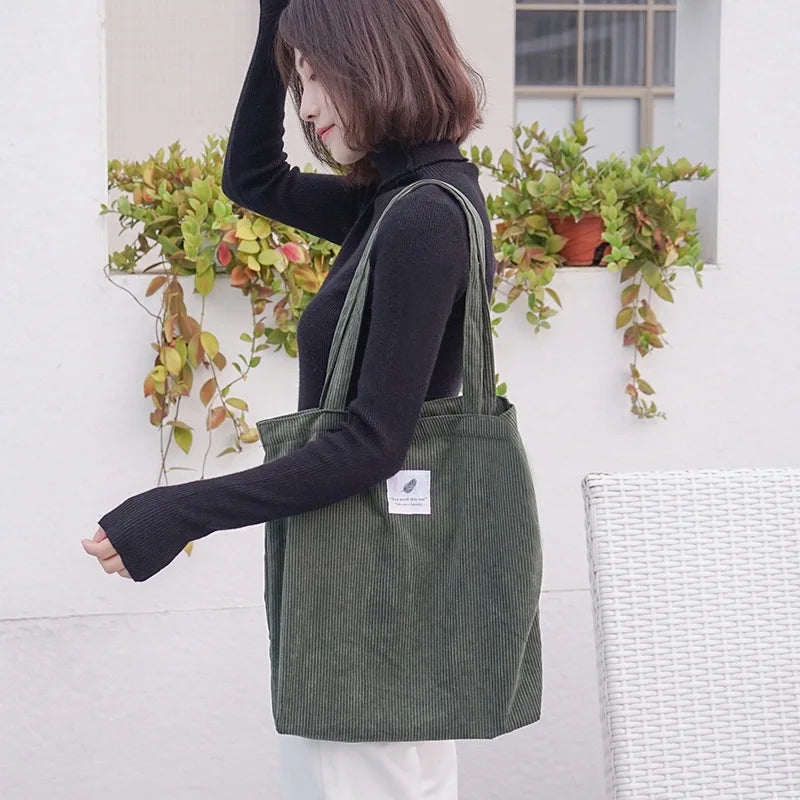 Soft Cloth Shoulder Bag