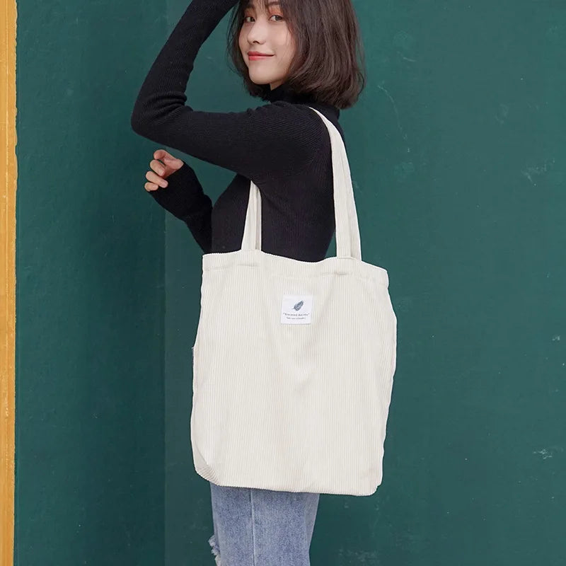 Soft Cloth Shoulder Bag