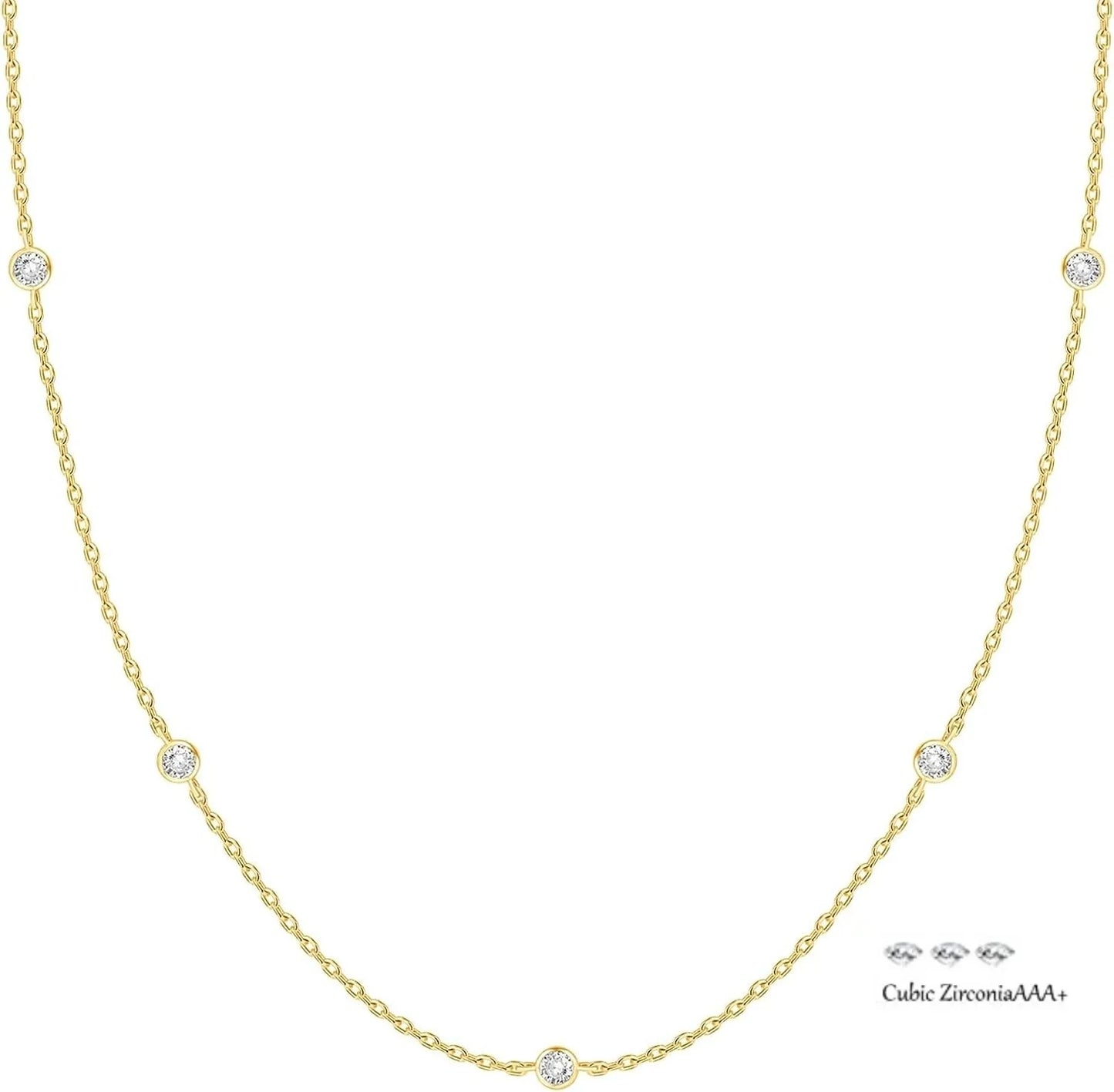 Moonlit Dots Necklace