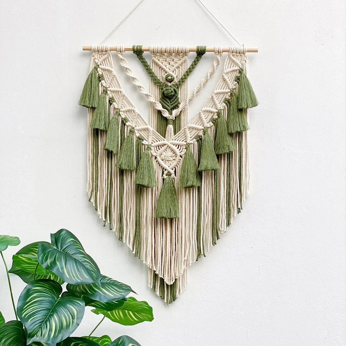 Textured Boho Wall Tapestry