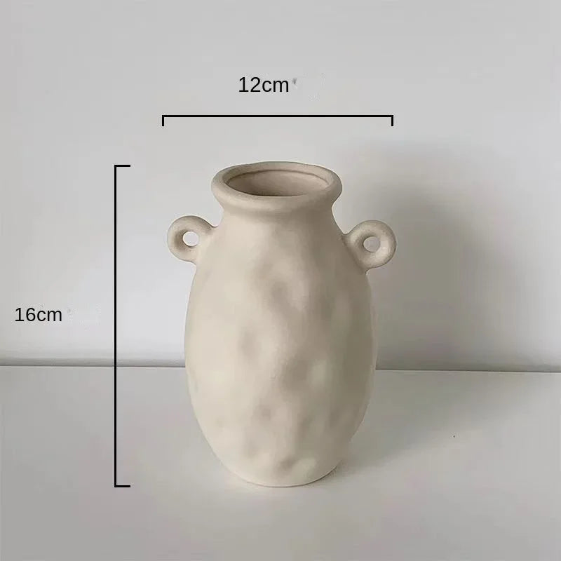 Sculptural Ceramic Flower Vase