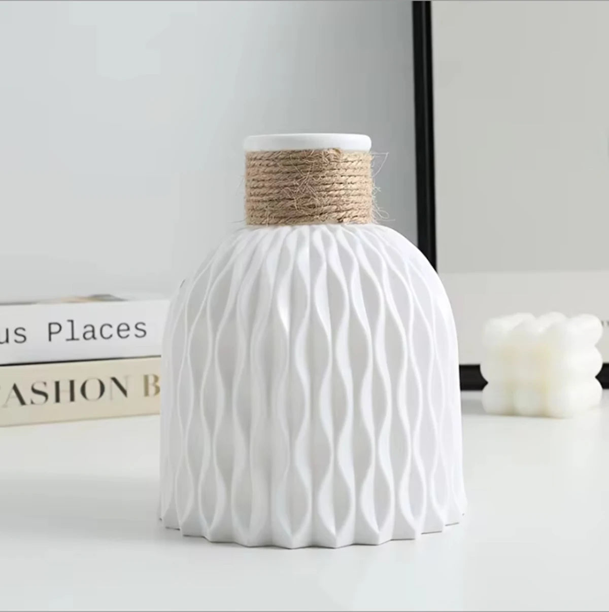 Rippled Wave Vase