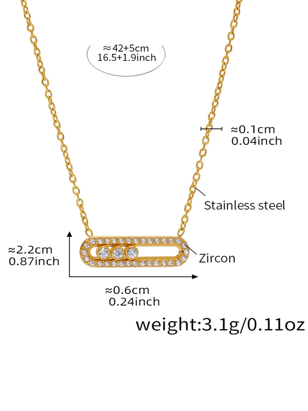Stainless Steel Jewelry Set