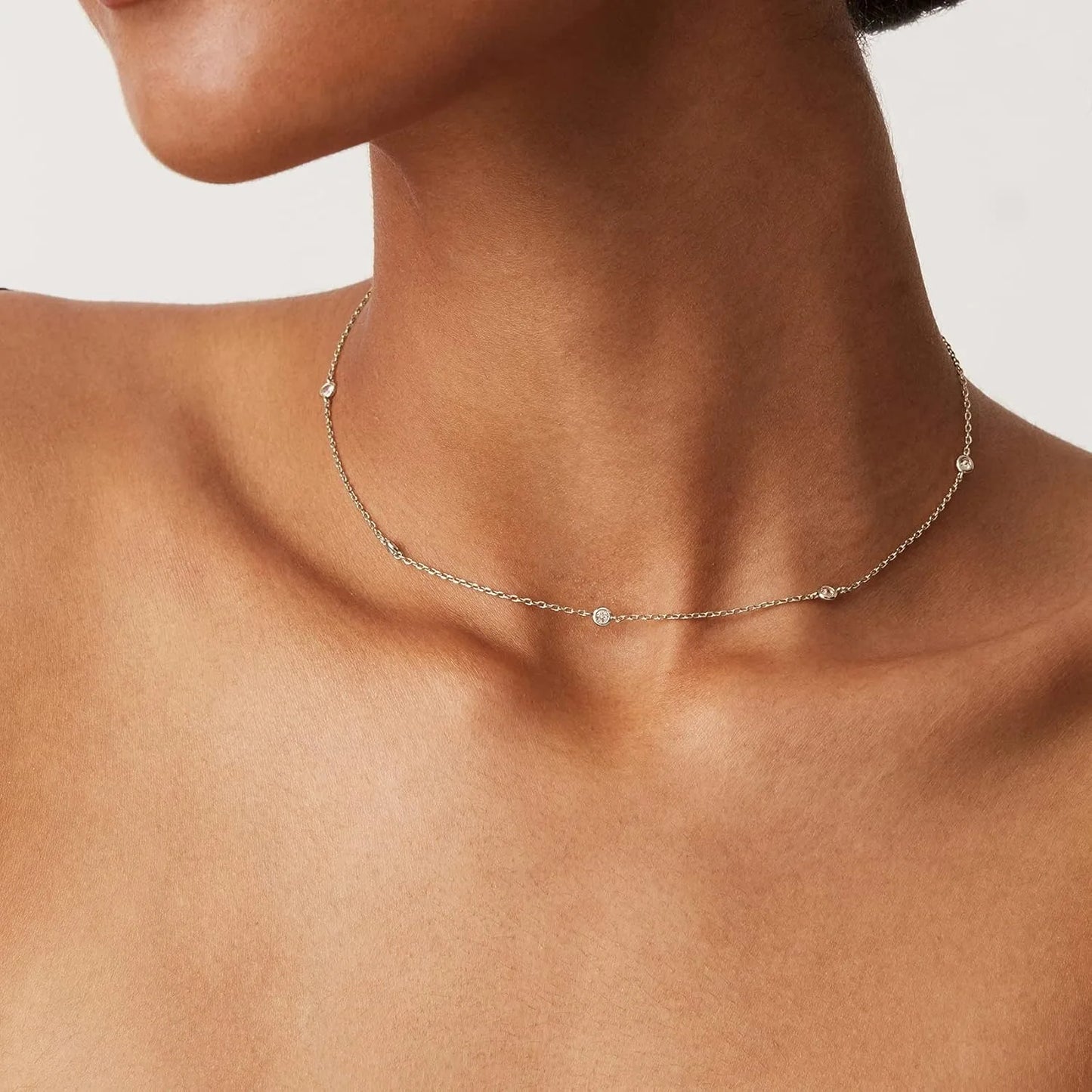 Moonlit Dots Necklace