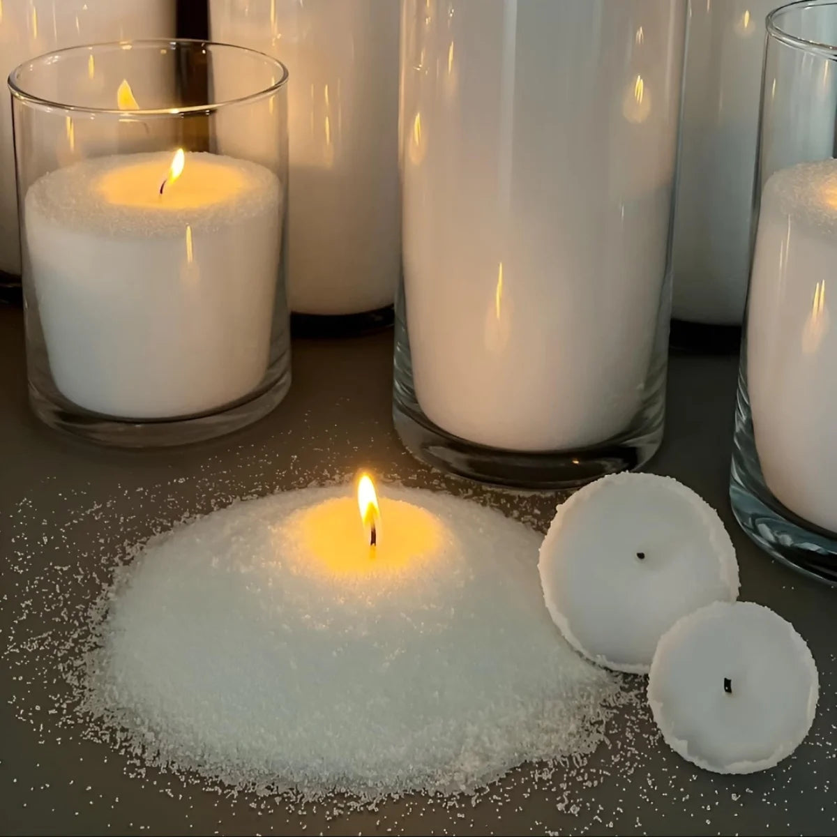 Refillable Wax Sand for Candle Making