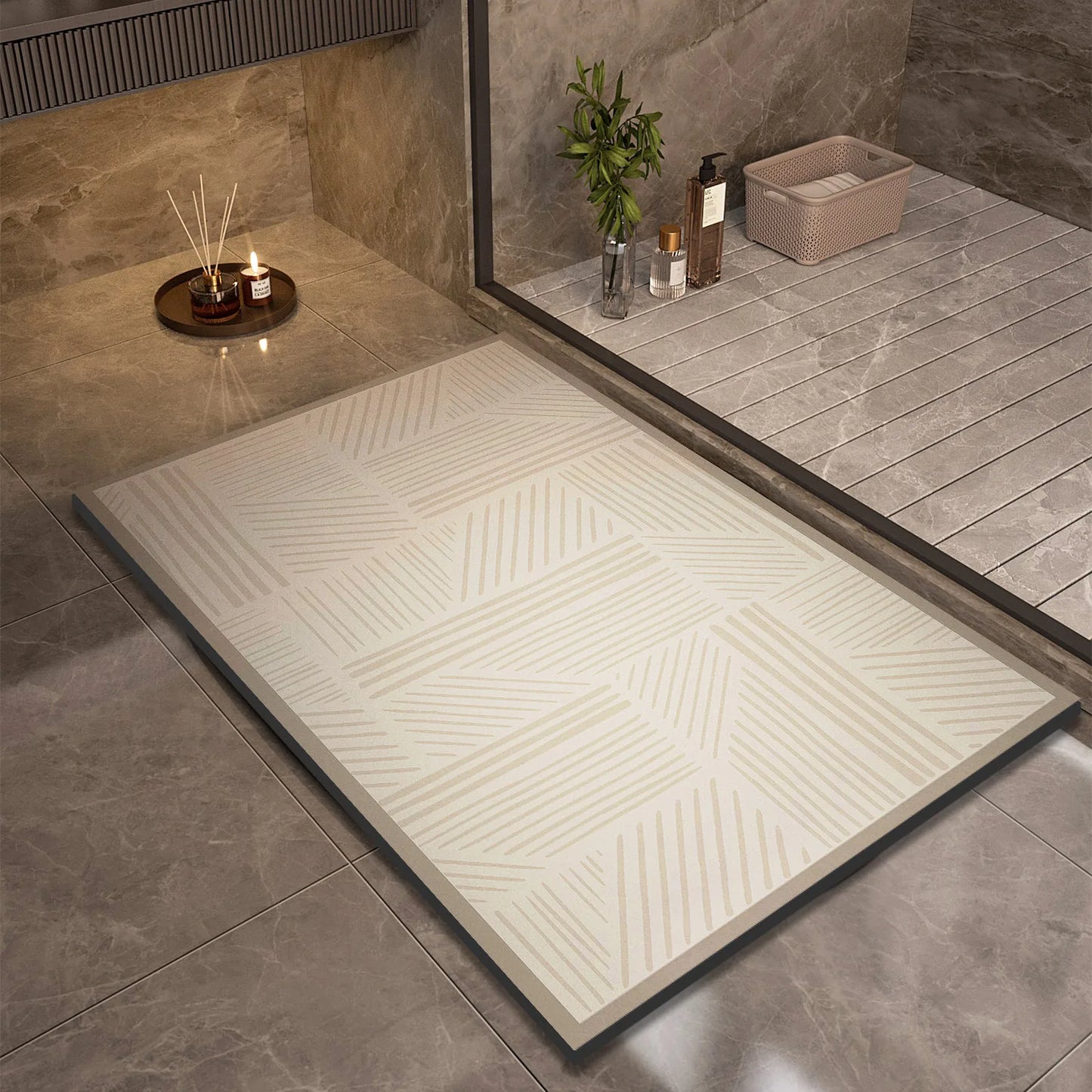 Soft Touch Fast Dry Shower Mat