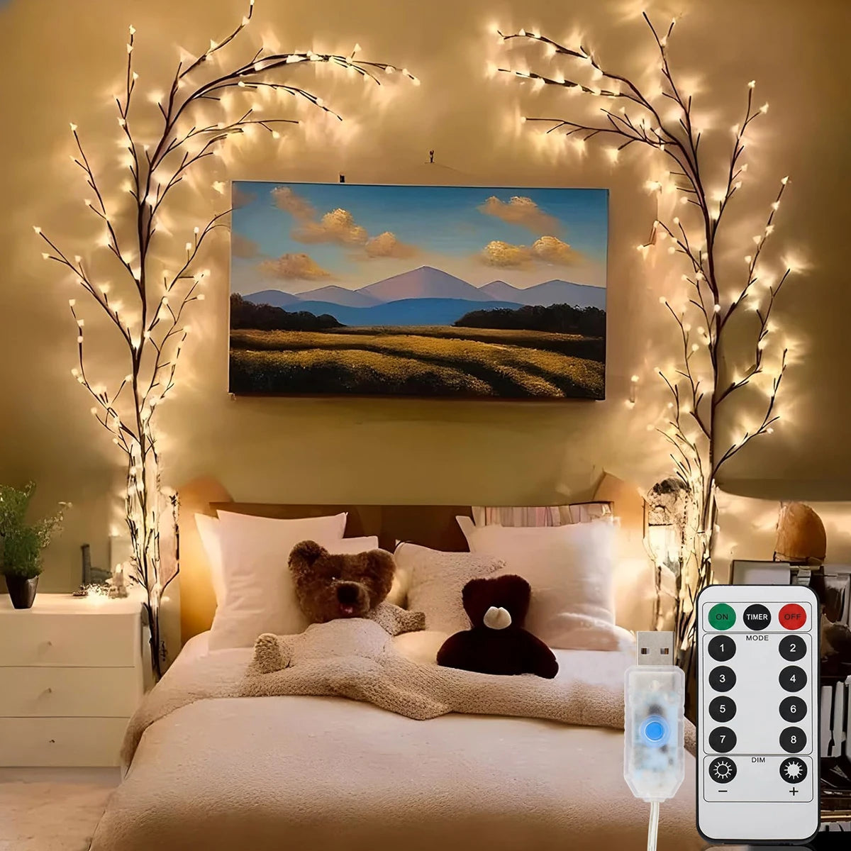 Willow Vine Wall Light