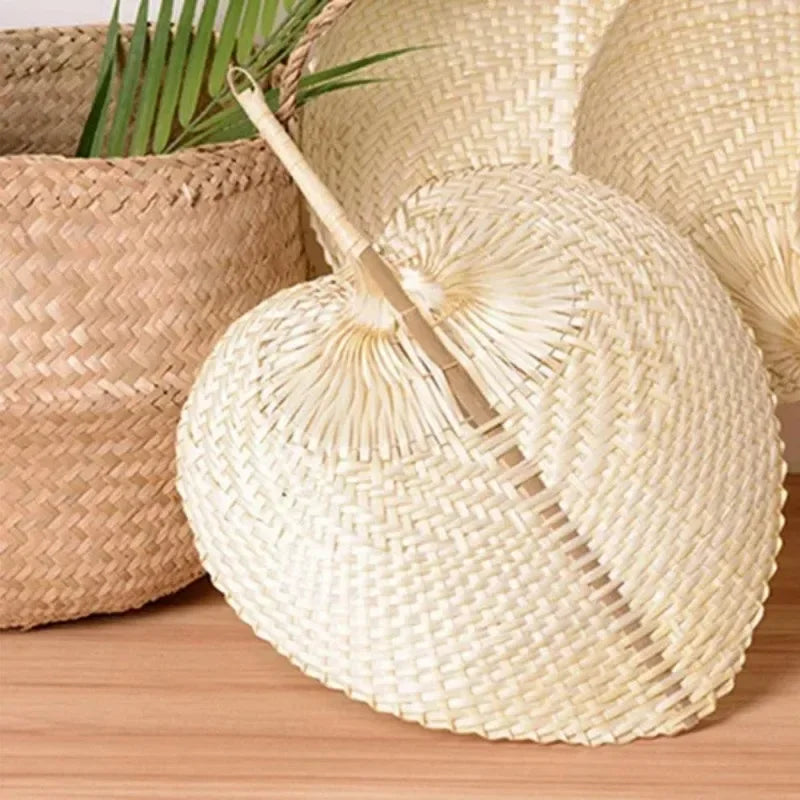 Boho Style Bamboo Fan