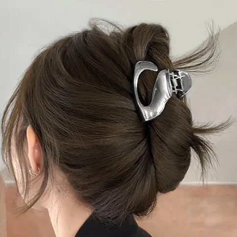 Gold S Shaped Hair Clip