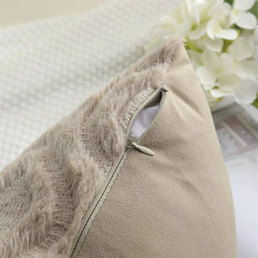 Homaxy Velvet Throw Pillow Cover