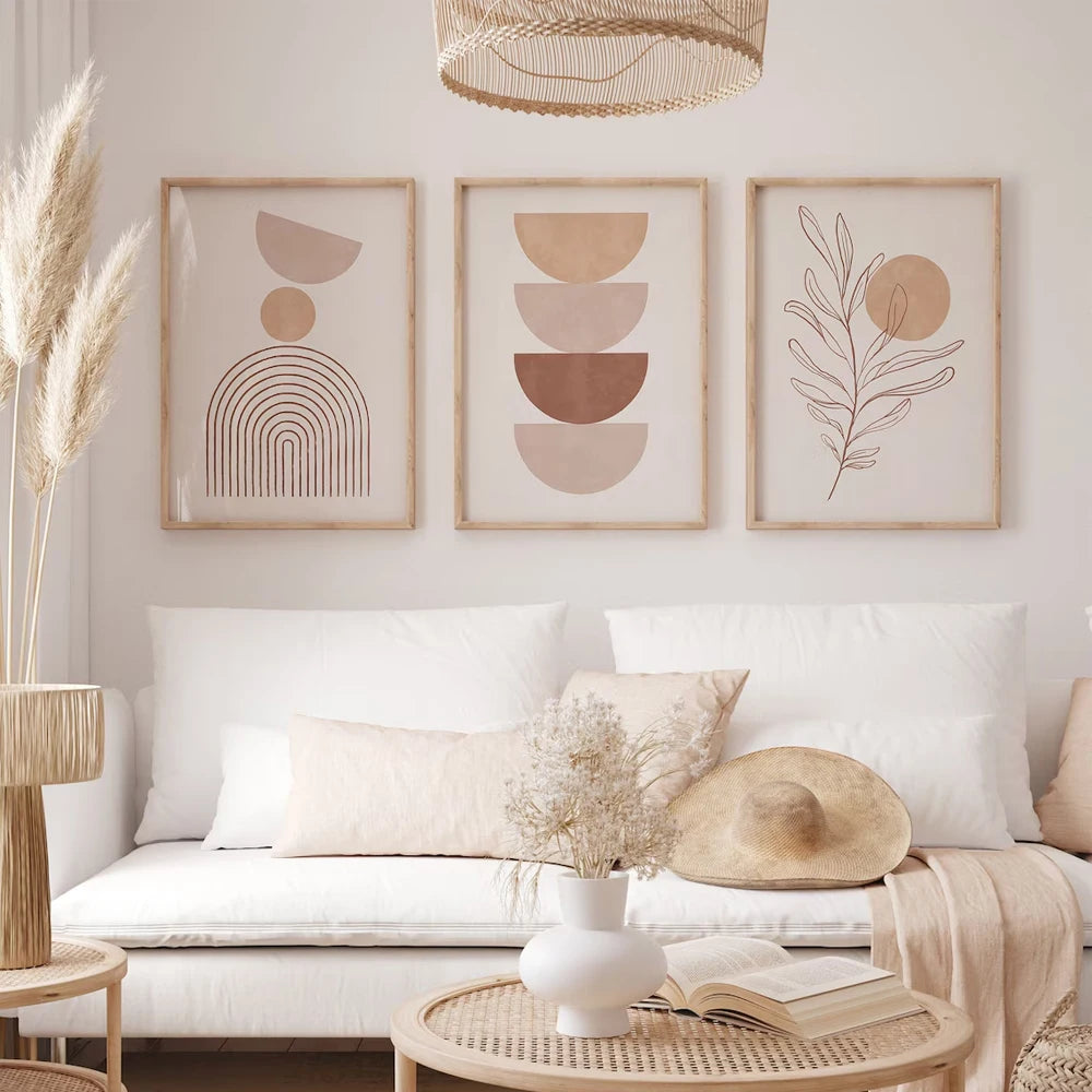 Modern Bohemian Wall Art Set