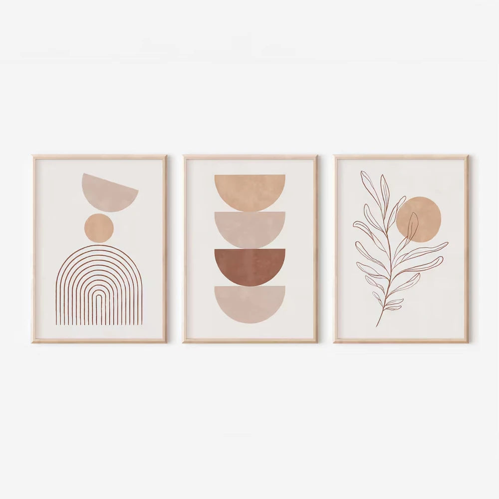 Modern Bohemian Wall Art Set