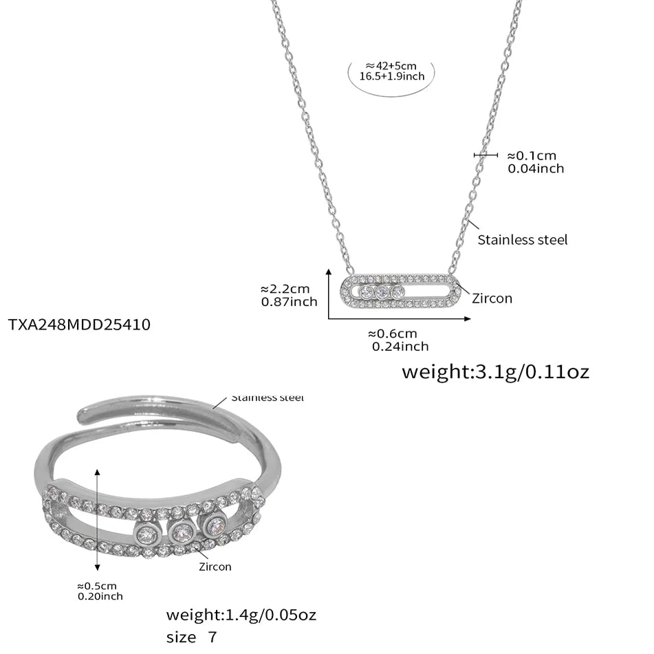 Stainless Steel Jewelry Set