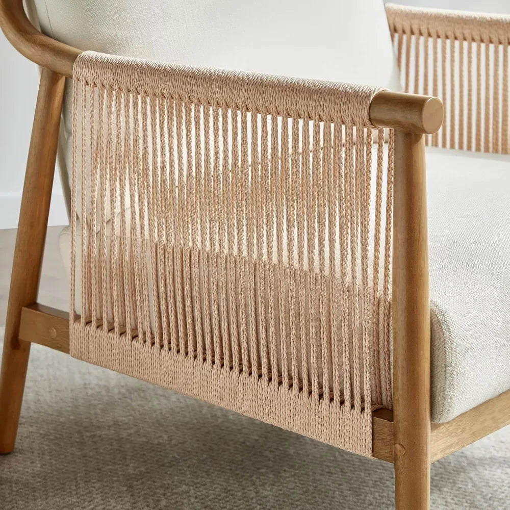 Soft Cream Lounge Chair