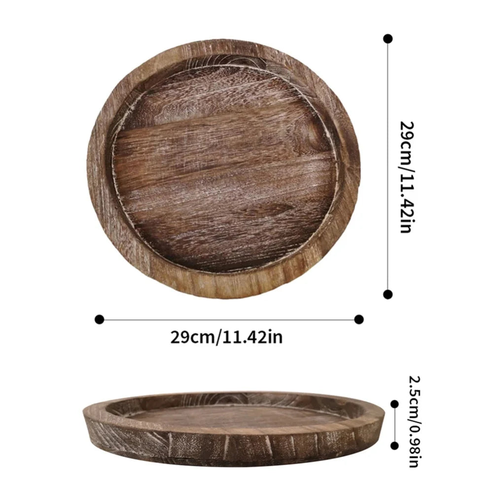Rustic Wooden Tray