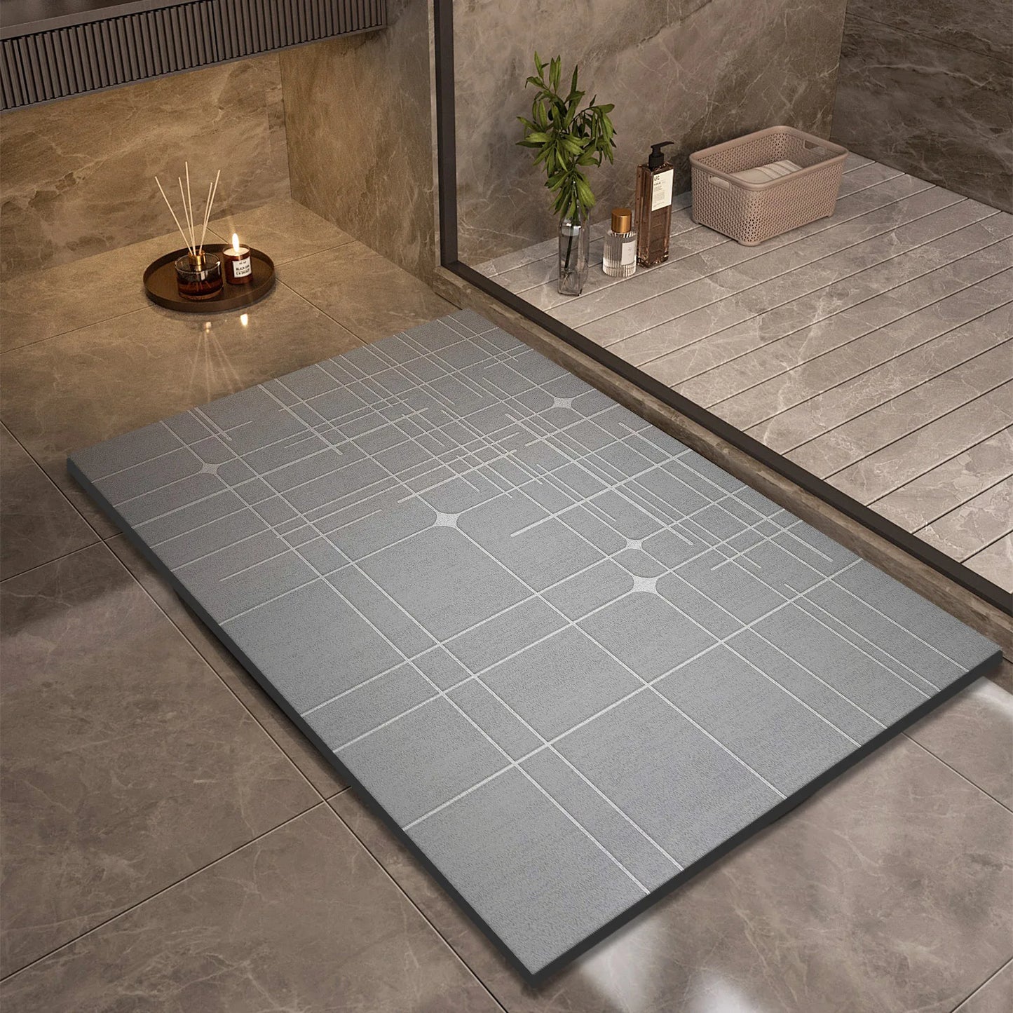 Soft Touch Fast Dry Shower Mat
