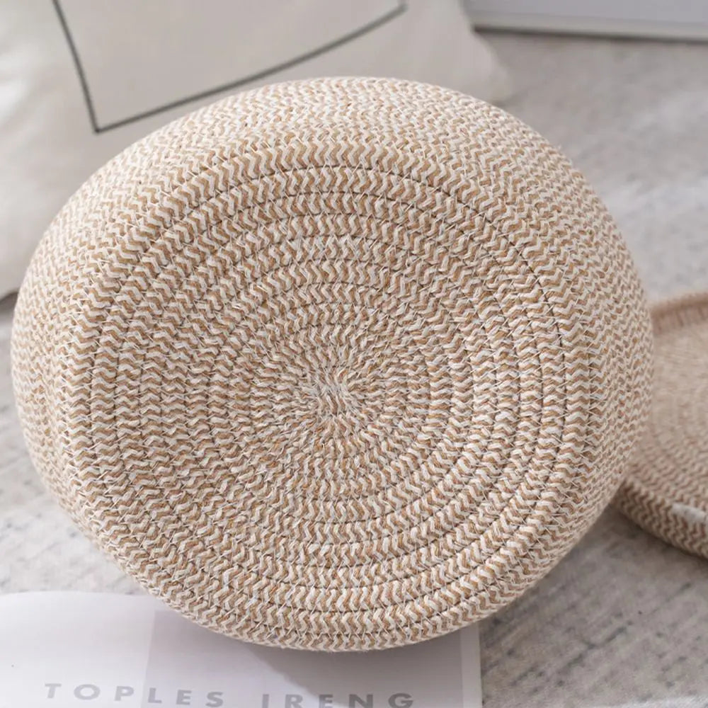 Lidded Cotton Rope Basket