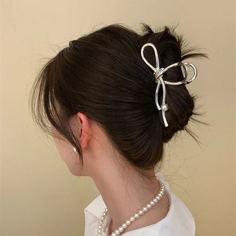 Gold S Shaped Hair Clip