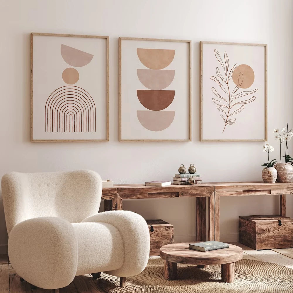 Modern Bohemian Wall Art Set