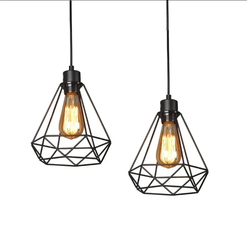 Industrial Iron Pendant Light