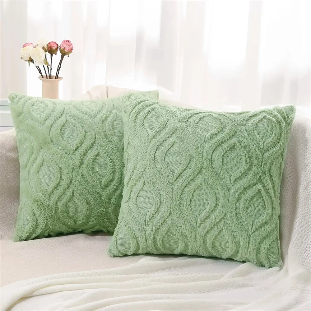 Homaxy Velvet Throw Pillow Cover