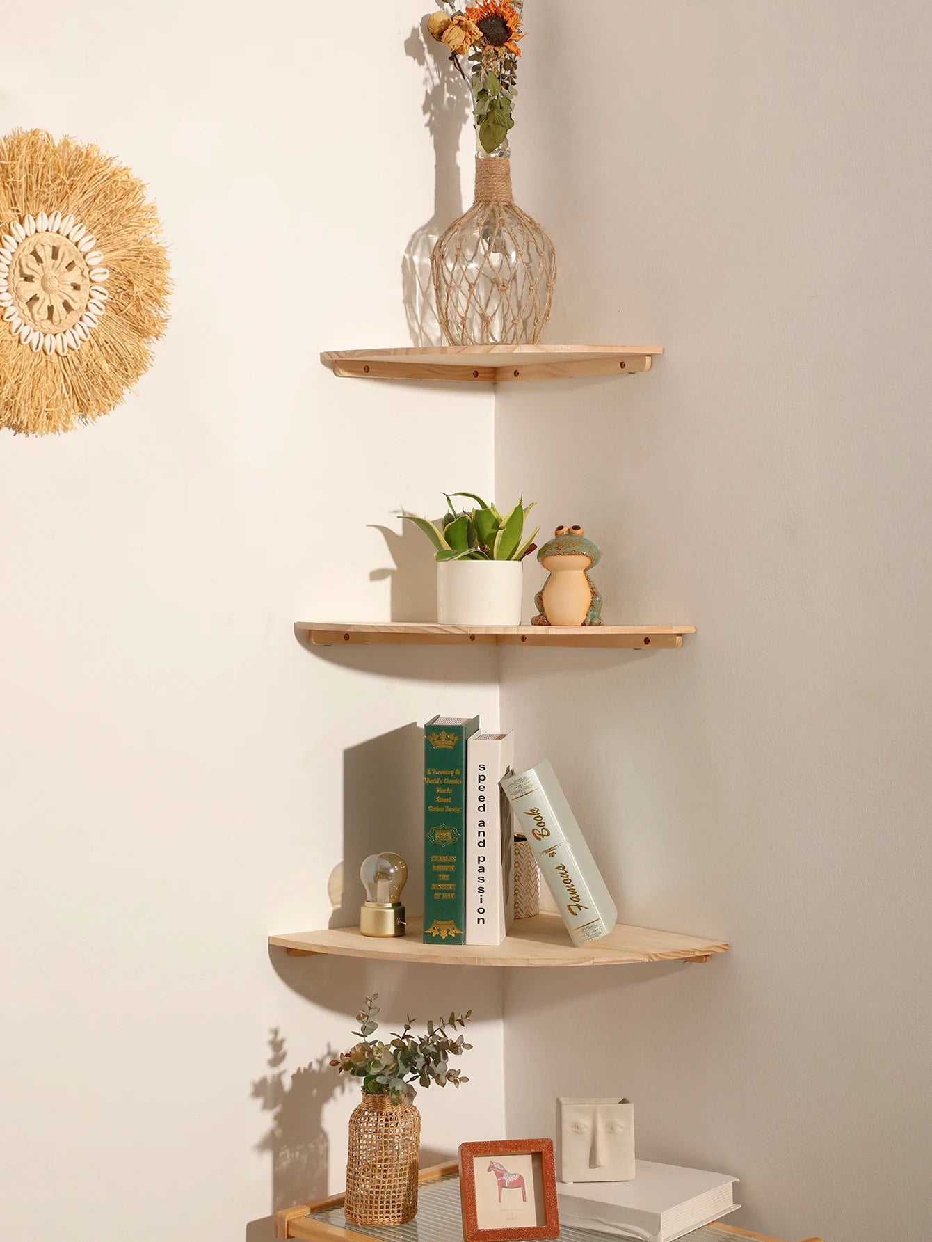 Wooden Floating Shelf