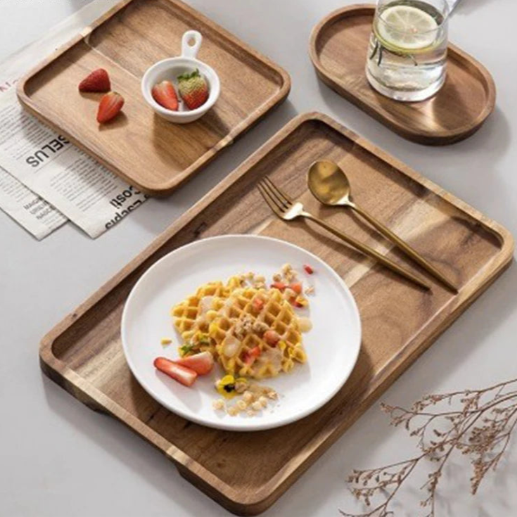 Rustic Acacia Tray