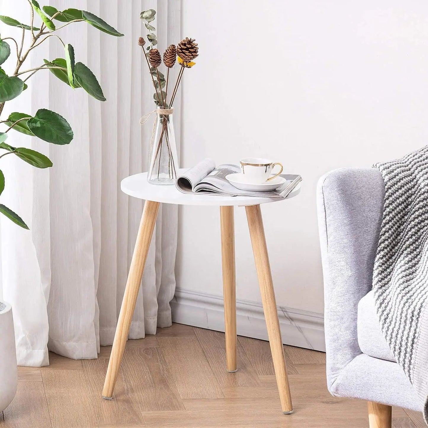 Sequoia Minimalist Side Table