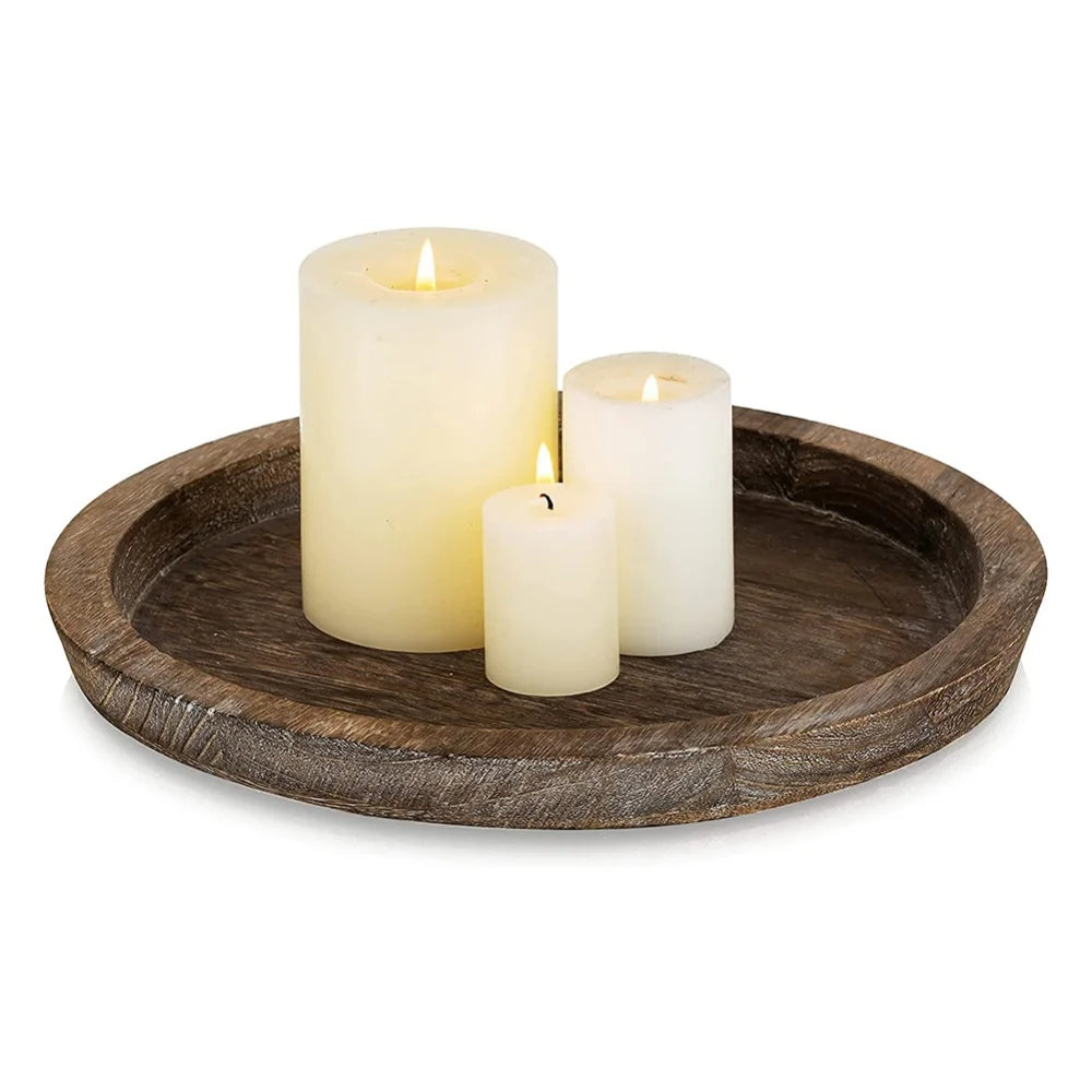Rustic Wooden Tray