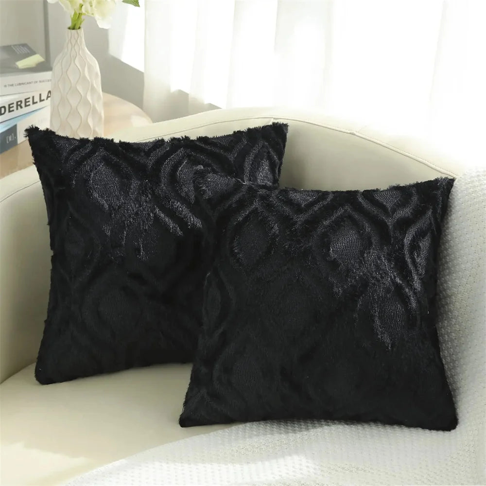 Homaxy Velvet Throw Pillow Cover