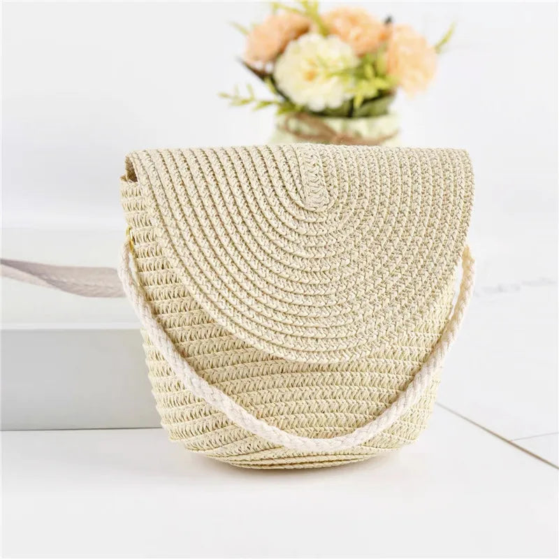Woven Summer Crossbody Bag