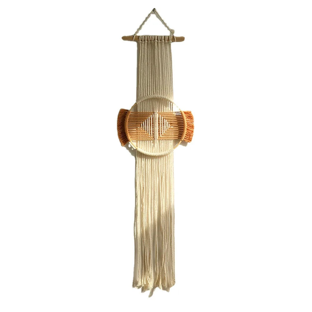 Boho Round Macrame Wall Accent