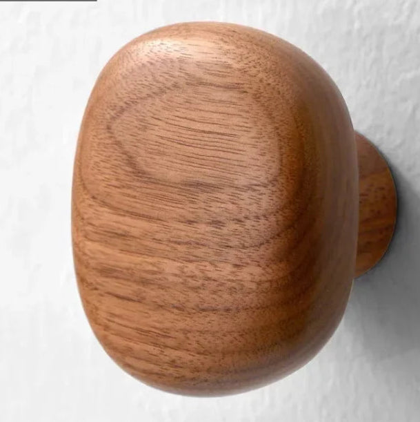 Pebble-Shaped Wall-Mounted Hook