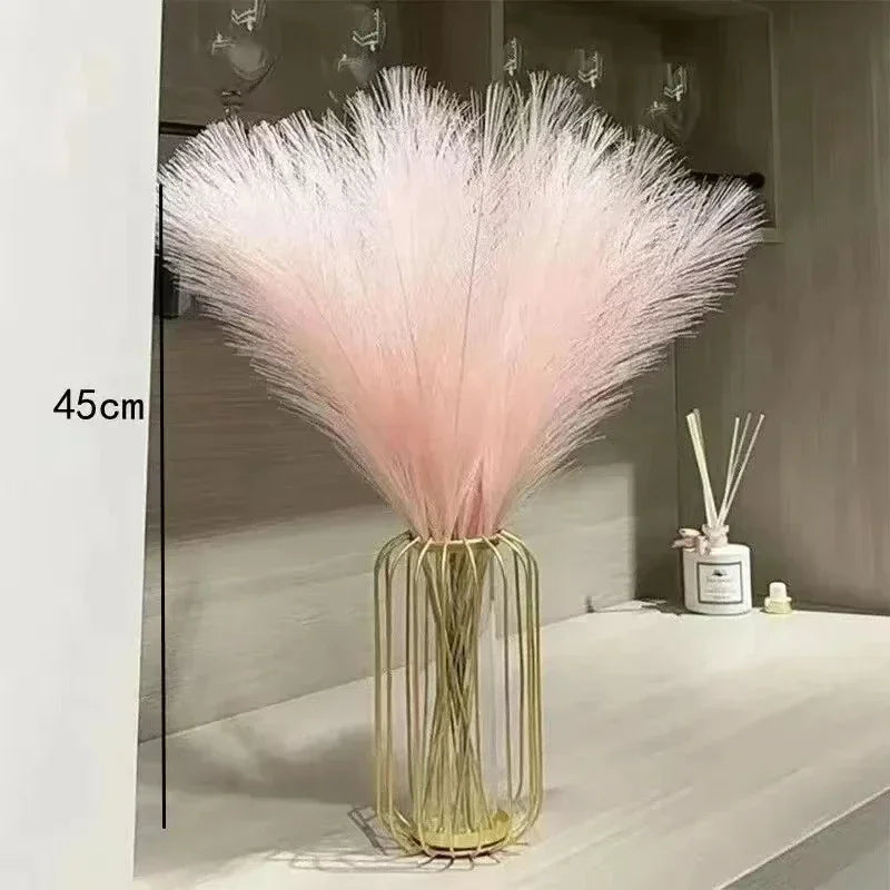 Fluffy Faux Pampas Grass Stems