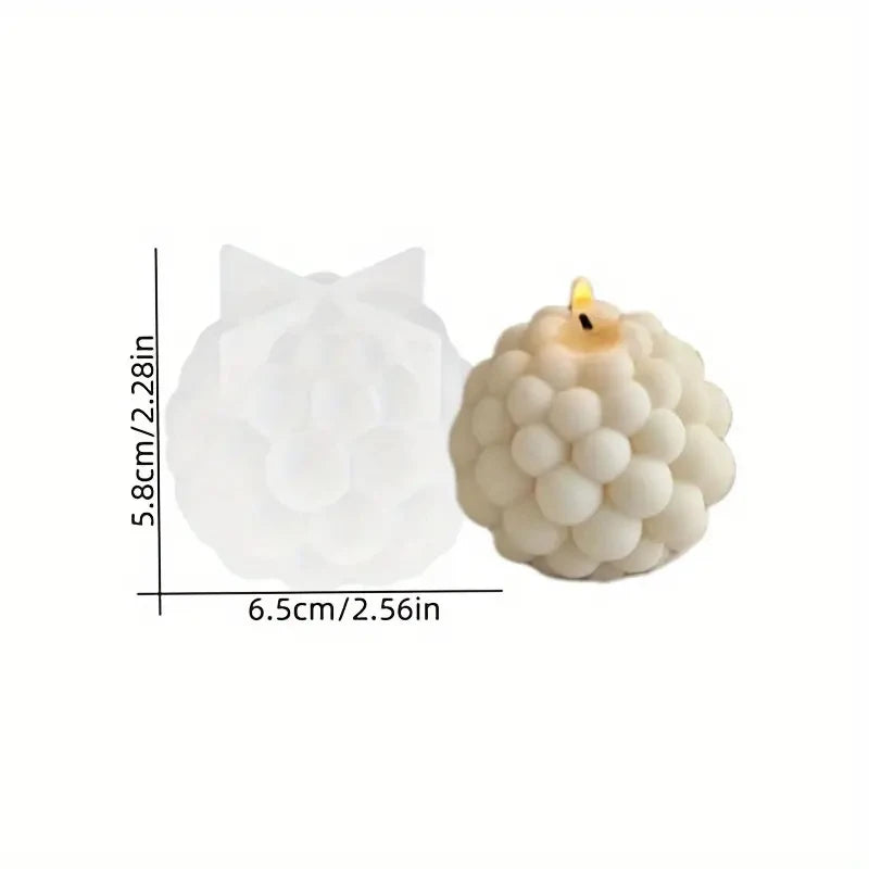 Soft Bubble Silicone Candles