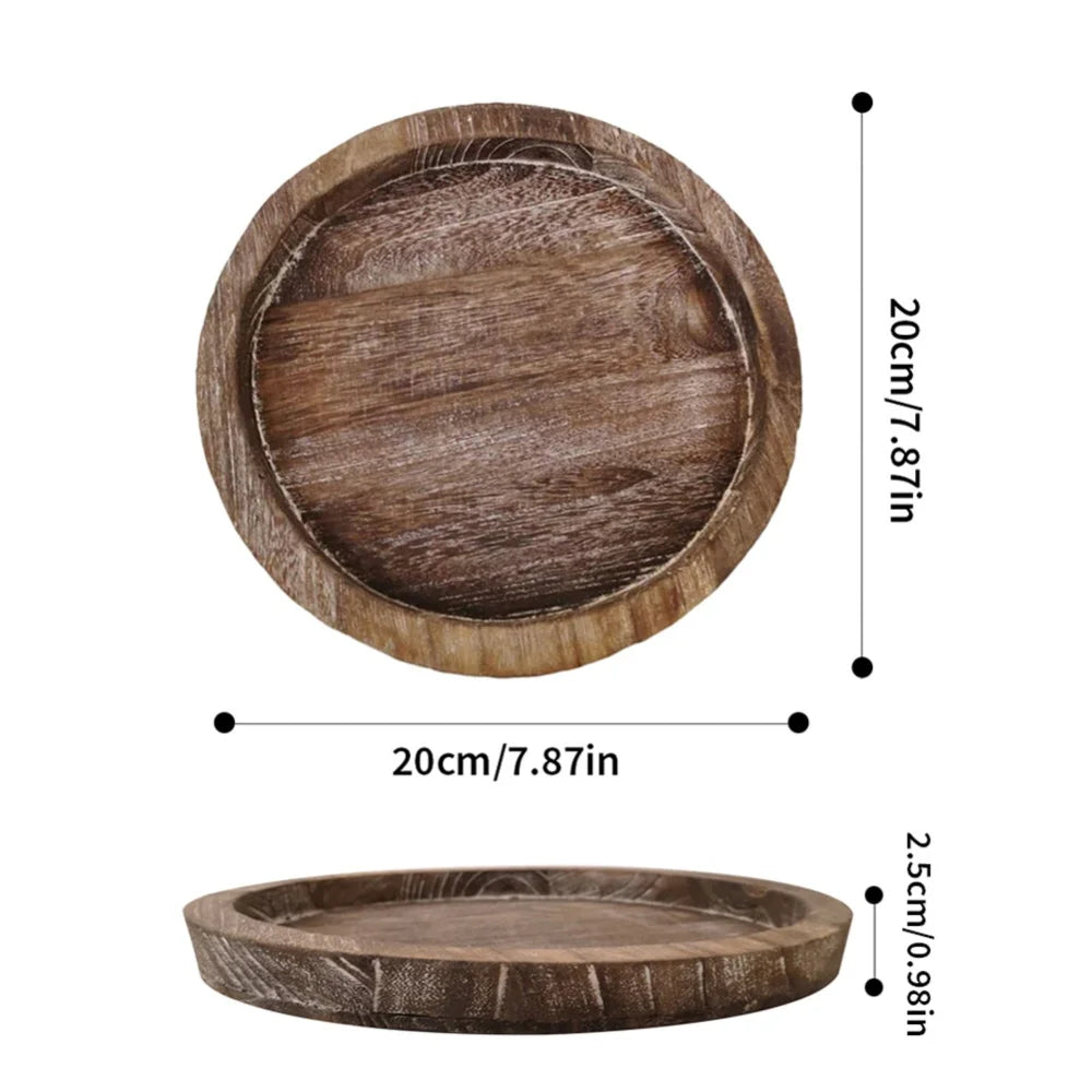 Rustic Wooden Tray