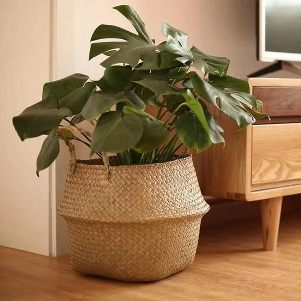 Handwoven Seaweed Basket