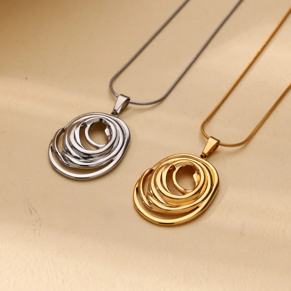 Oval Glow Necklace