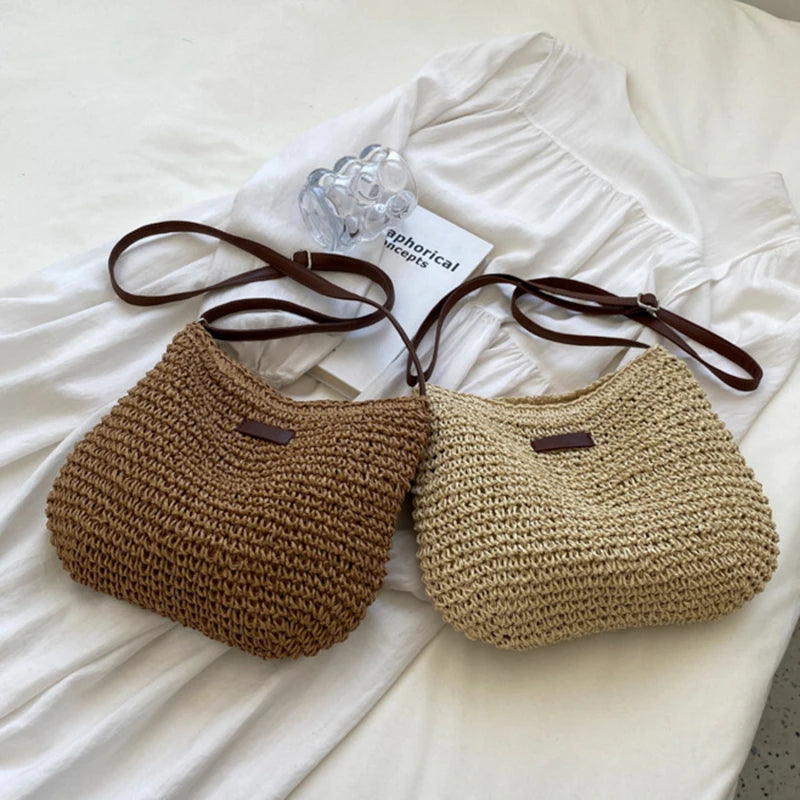 Summer Rattan Handbag