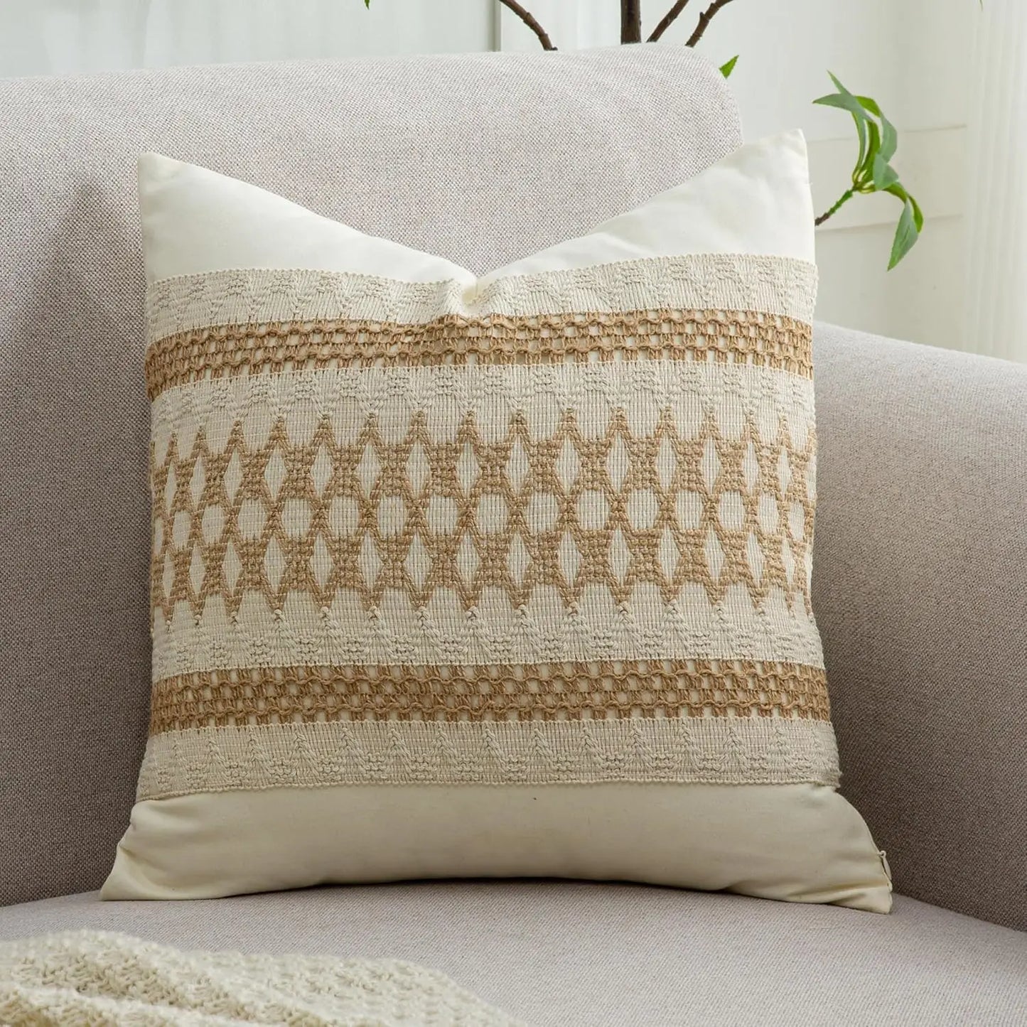 Rustic Charm Accent Cushion