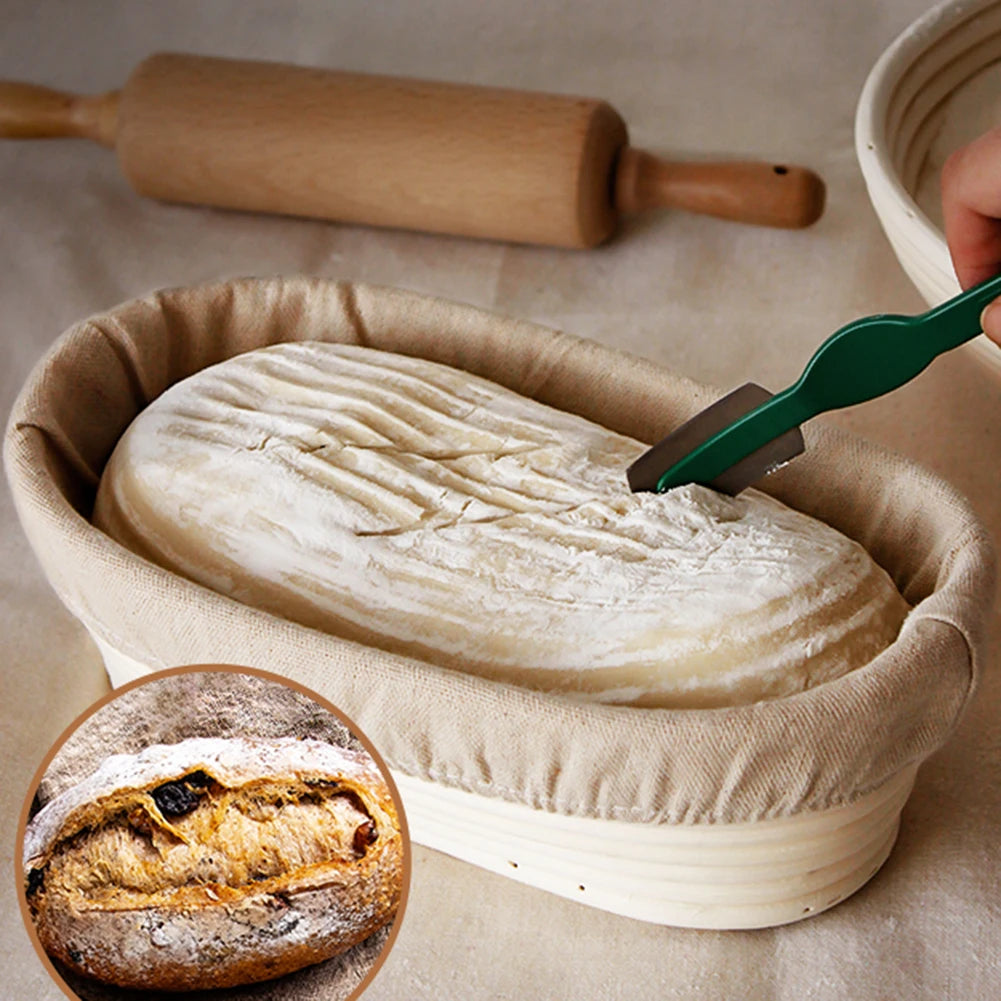 Artisan Rattan Baking Basket