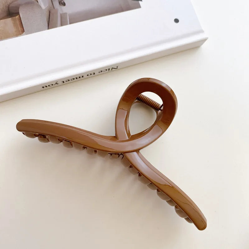 Gold S Shaped Hair Clip