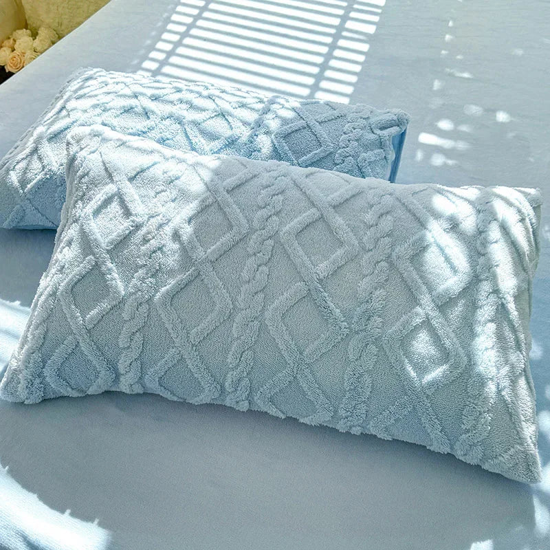 Cozy Velvet Rectangle Pillow Covers
