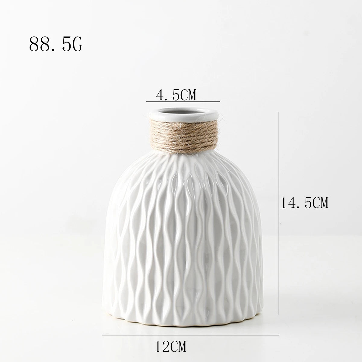 Rippled Wave Vase