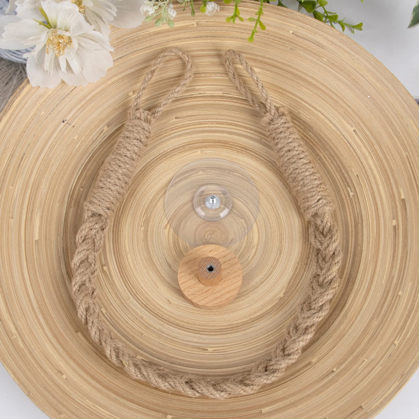 Woven Hemp Rope Wall Hanger