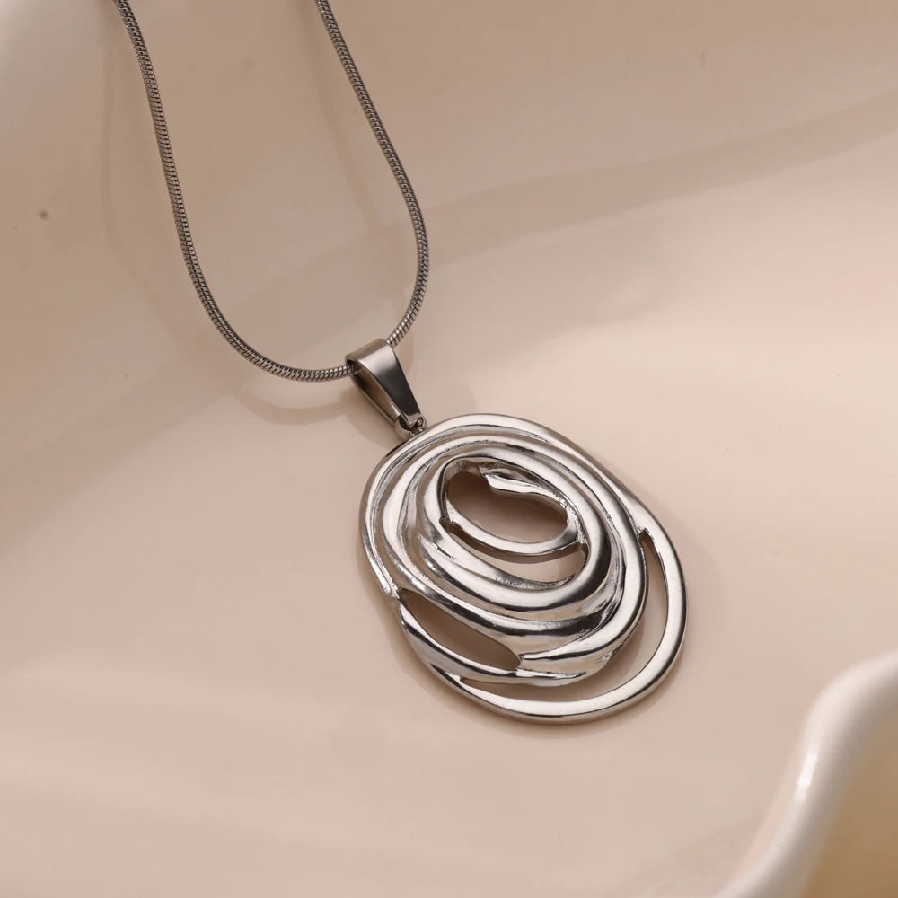 Oval Glow Necklace